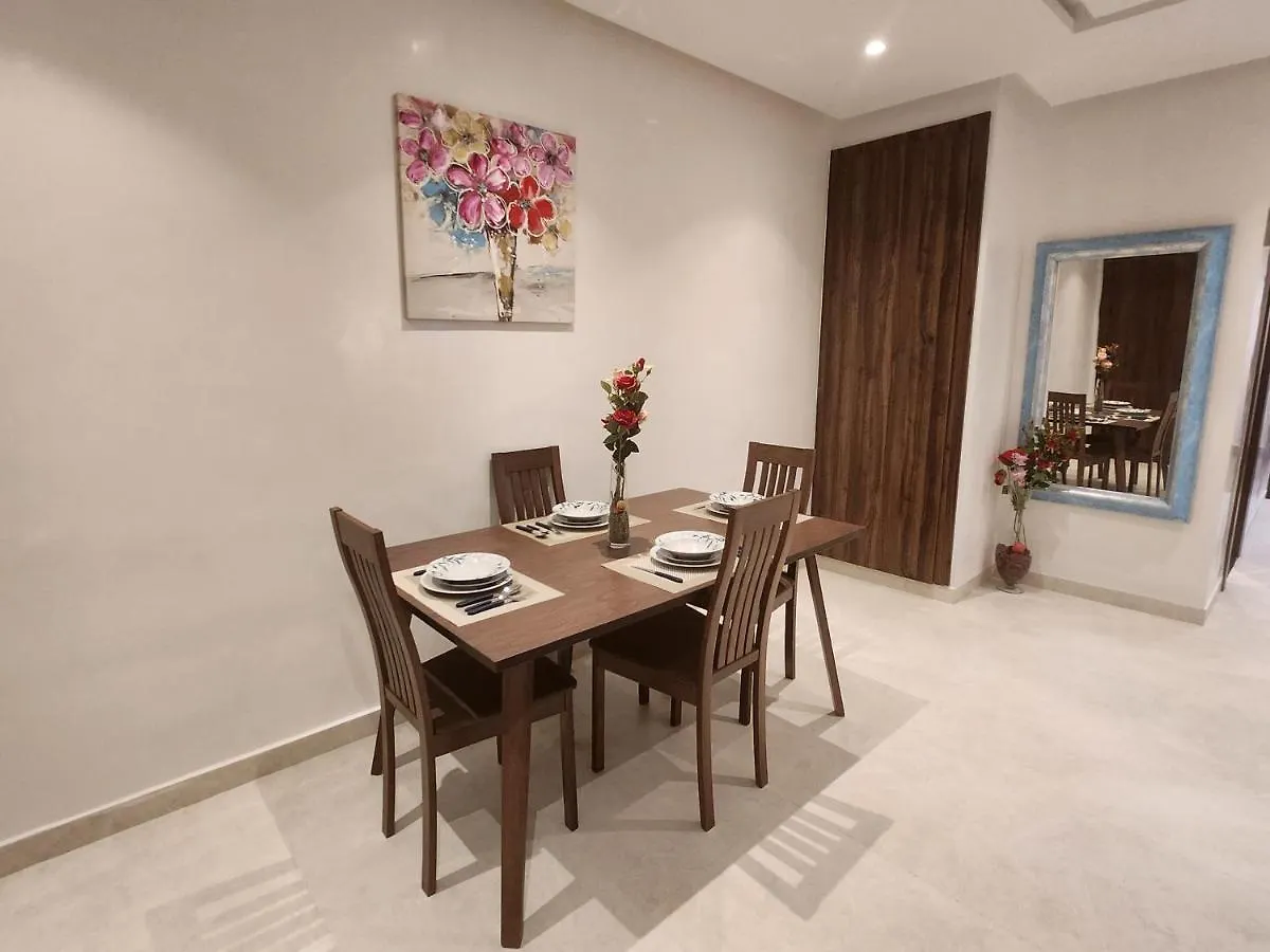 Modern Luxury Retreat: 2-Bedroom Apartment In The Heart Of Marrakech マラケシュ モロッコ